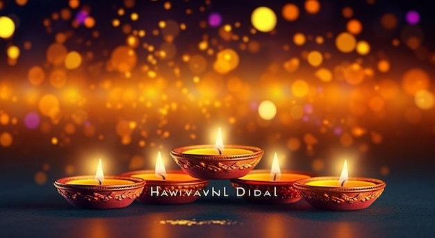 Festival tradicional indiano do feriado de Diwali