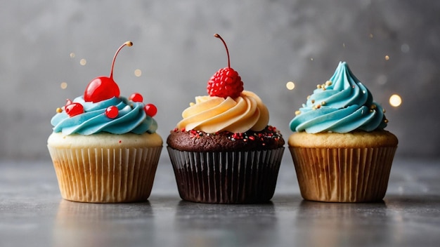 Festive Cupcake Ensemble celebra momentos doces reais