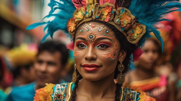 Festividades colombianas a través de los ojos de la imaginación Fotografías cautivadoras, mágicas y vibrantes