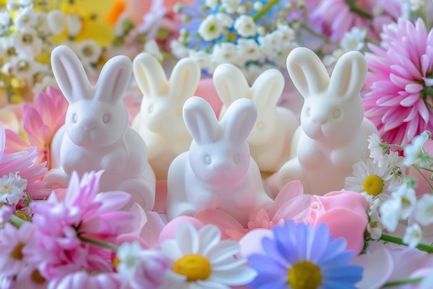 Festliche und flauschige Osterhase-Marshmallows, die Ihrem Frühlingsfest Süße hinzufügen