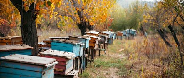 Festlicher Herbst-Buzz bereitet Bienen auf den Winter in der bezauberten Imkerei vor