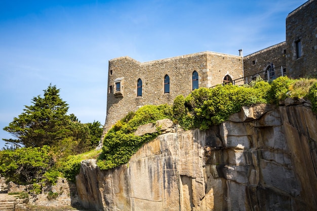 Festung auf der Insel Chausey Bretagne Frankreich