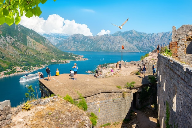 Festung in der Bucht von Kotor