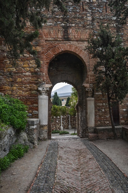 Festung von Malaga Andalusien