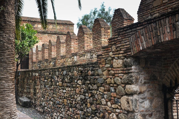 Festung von Malaga Andalusien