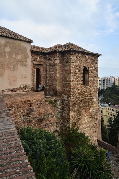 Festung von Malaga Andalusien