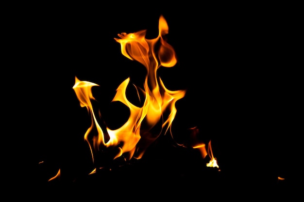 Feuerflammentextur Brennender Materialhintergrund Brenneffektmuster Flammen- und Fackeltapete Hitze- und Dunsthintergrund