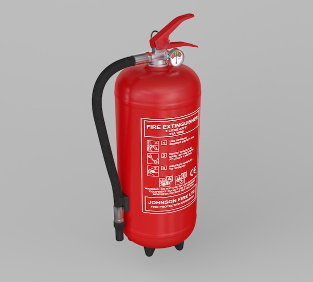 Feuerlöscher 3D-Modell