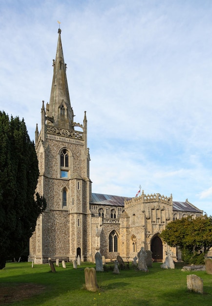 Feuersteinkirche in Woolpit Suffolk