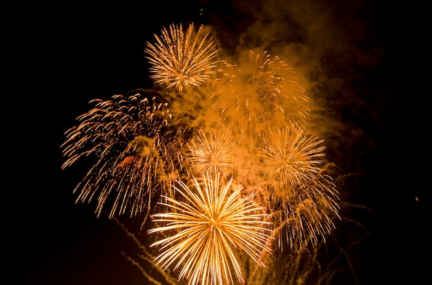 Feuerwerk auf dem Festival