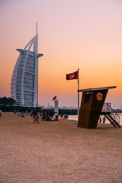 Öffentlicher Strand in Jumeirah, Dubai