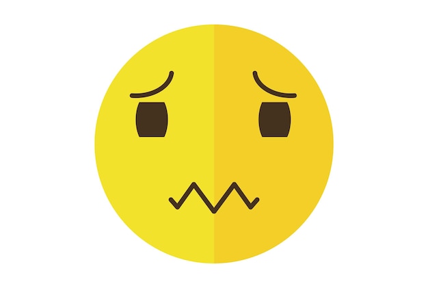 Foto ficar doente ícone emote colorido símbolo emoji amarelo arte de sinal emoticon