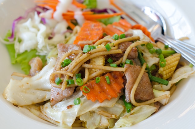 Fideos de Yaki Soba