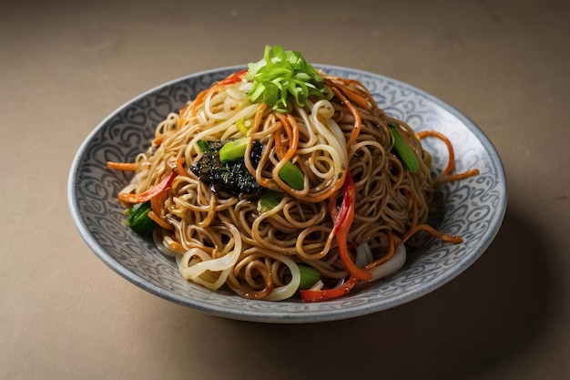 fideos Yakisoba comida japonesa