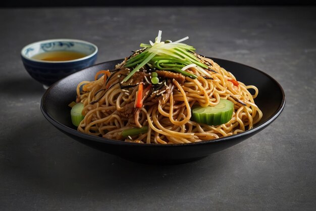 fideos Yakisoba comida japonesa