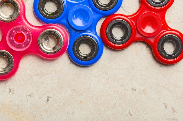 Fidget SPINNER juguete para aliviar el estrés en piedra