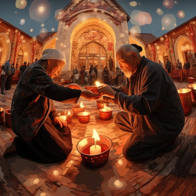 La fiesta cristiana de las velas