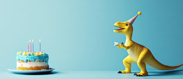 Fiesta de cumpleaños de los dinosaurios