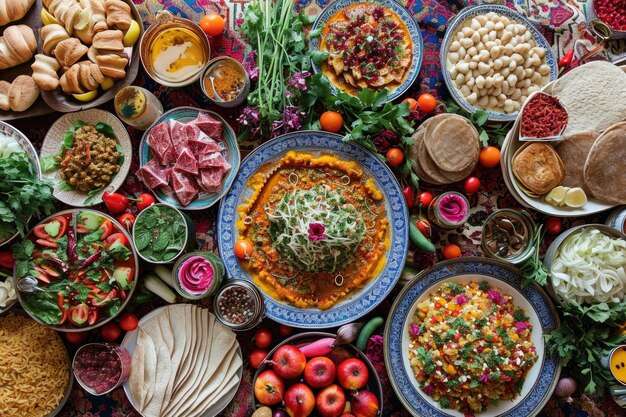 Fiesta de delicias culinarias del Nowruz