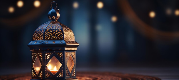 La fiesta musulmana del mes sagrado de Ramadán Kareem Hermoso fondo
