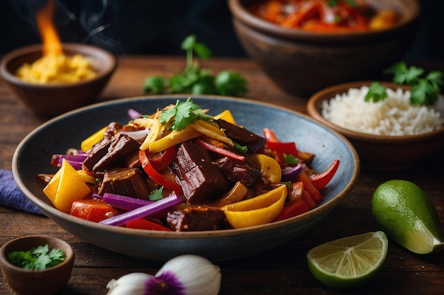 Fiesta peruana con el delicioso Lomo Saltado