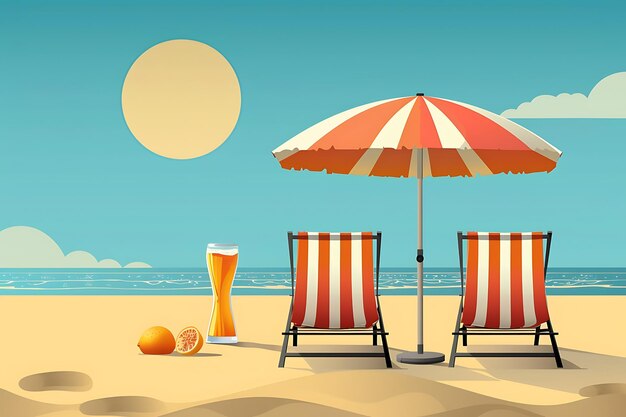 Foto fiesta de playa de verano deisgn gráfico