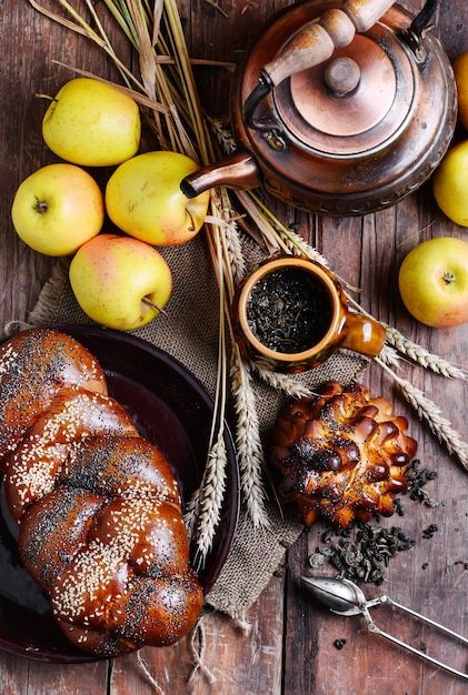 Fiesta de té de otoño