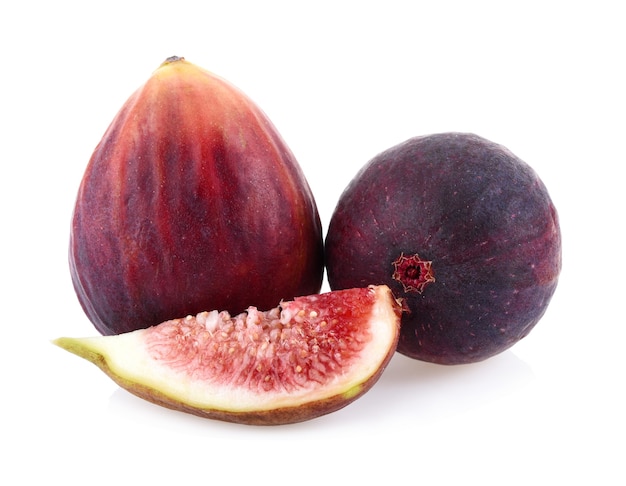 Fig aislado sobre fondo blanco.