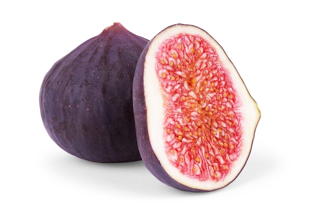 Fig aislado sobre fondo blanco.