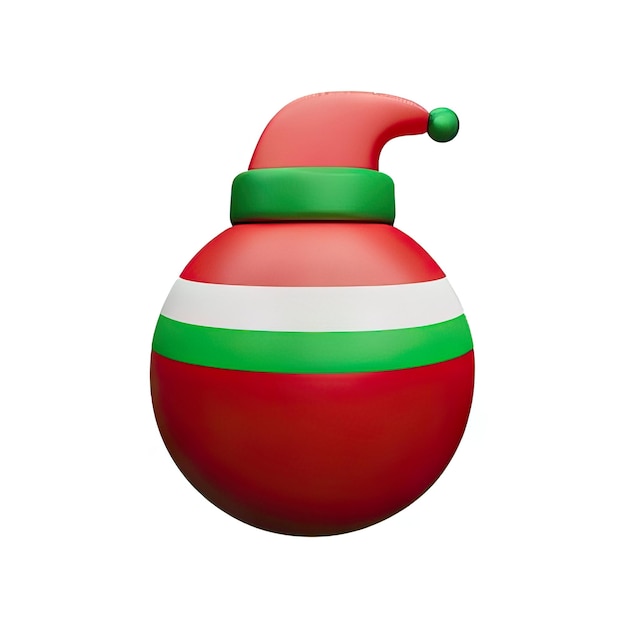 Figura de ícone minimalista de Natal