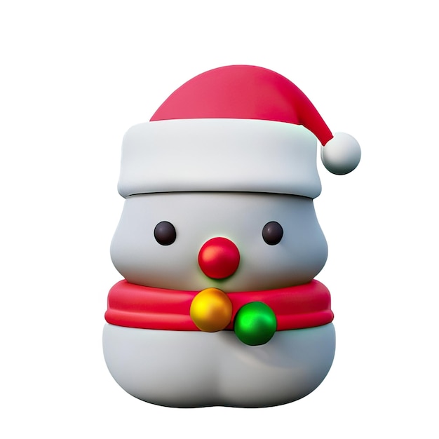 Figura de icono minimalista de la Navidad