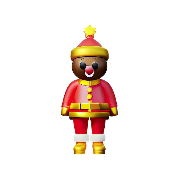 Figura de icono minimalista de la Navidad