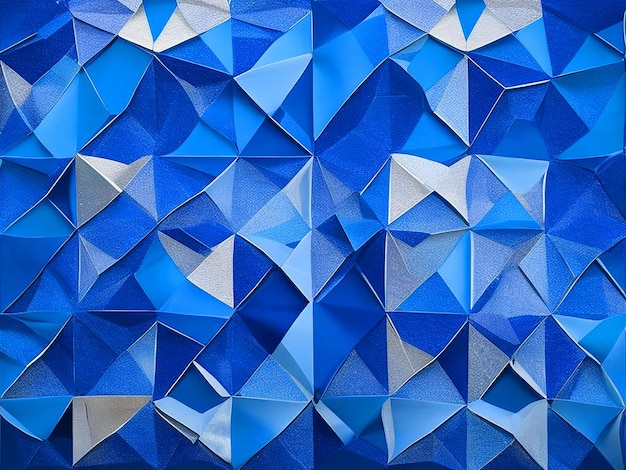 figuras de polígonos geométricos índigo nos fundos ou papel de parede