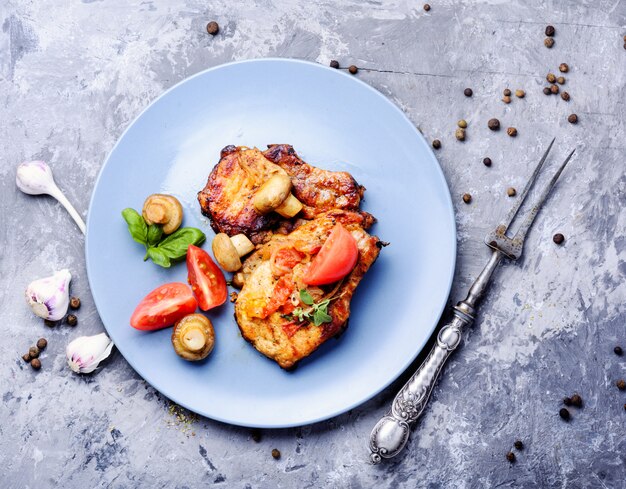 Filete De Filete A La Parrilla