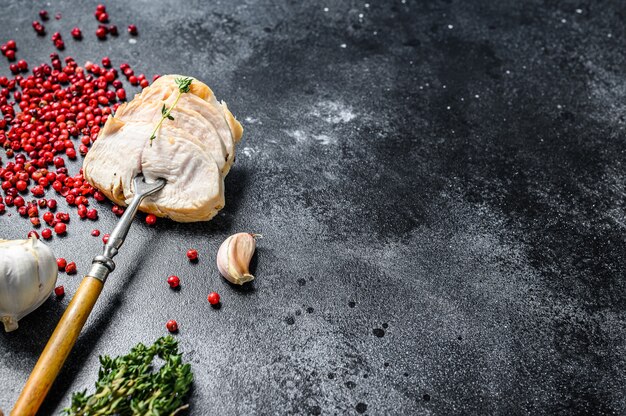 Filete de pechuga de pollo con especias