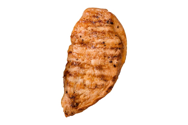 Filete de pollo a la parrilla con especias saladas y hierbas