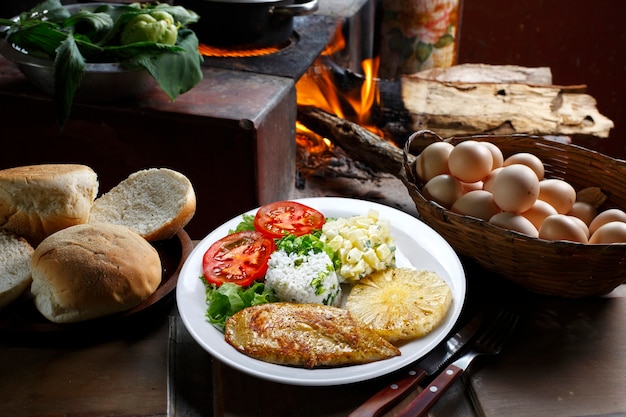 Filete de pollo a la parrilla