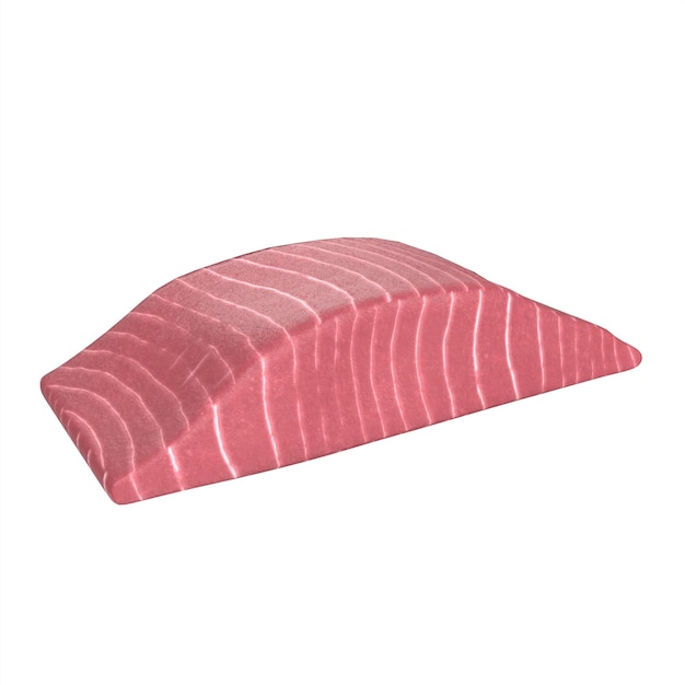 Filete de salmón modelado 3d