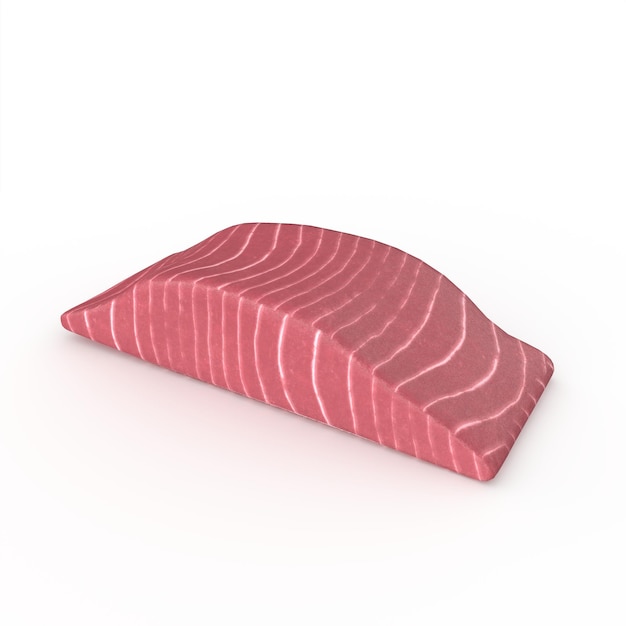 Filete de salmón modelado 3d