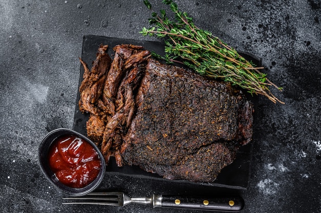 Filete de ternera ahumado estilo Texas BBQ