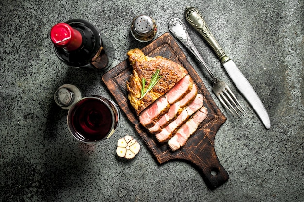 Filete de ternera al vino tinto