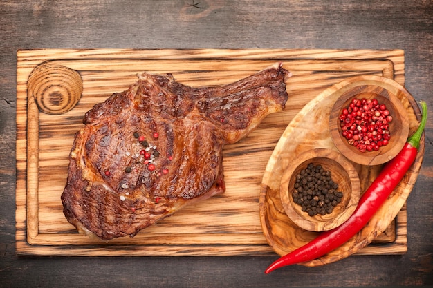 Filete de ternera con chile