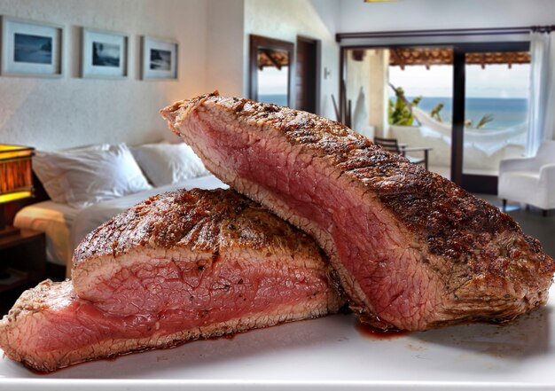 Filete de ternera a la plancha