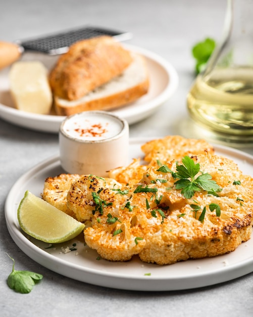 filetes de coliflor