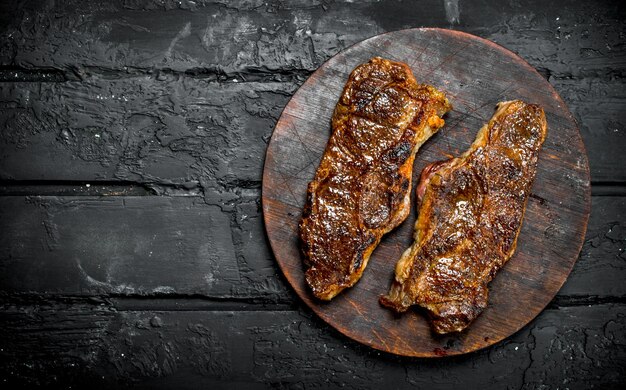 Filetes de res a la parrilla