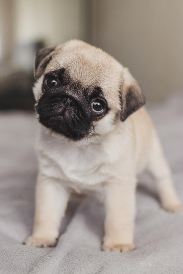 Foto filhote de pug