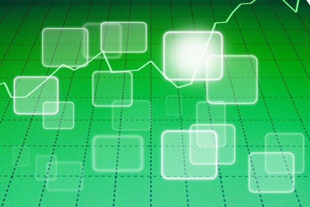 Finanz-Hintergrunddaten-Diagramm-Diagramm