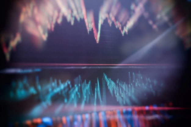 Finanzbuchhaltung der Gewinnzusammenfassungsdiagrammanalyse. Der Geschäftsplan bei der Besprechung und Analyse der Finanzzahlen, um die Leistung des Unternehmens anzuzeigen.