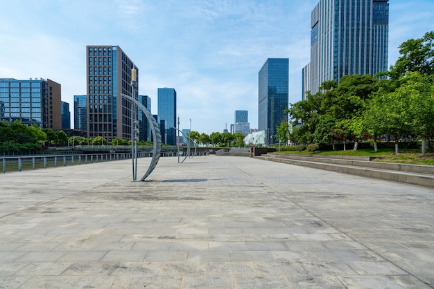 Finanzplatz und Bürogebäude in Ningbo, China