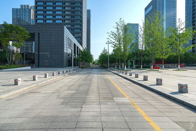 Finanzplatz und Bürogebäude in Ningbo, China